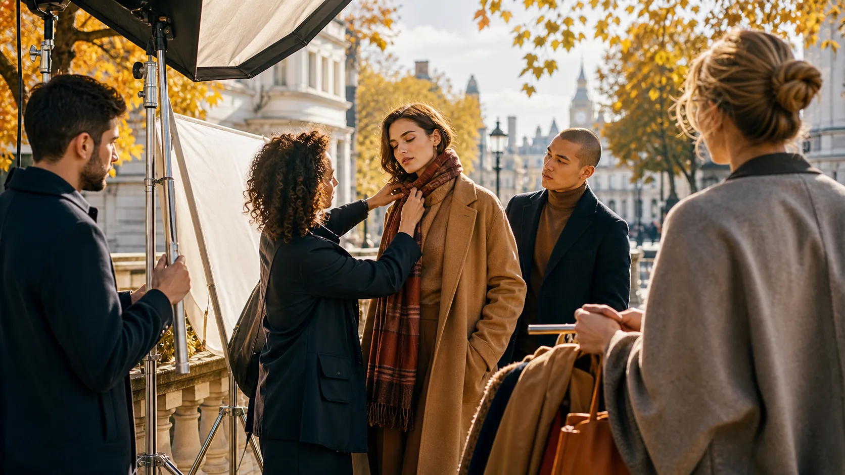 Booking Commercial Photography Models in London for Autumn Campaigns
